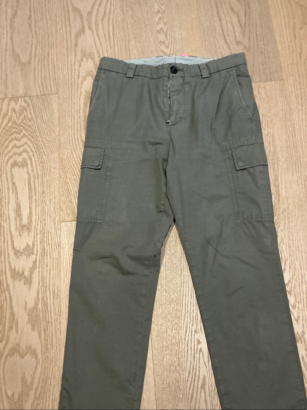 Brunello Cucinelli Olive Green Cargo Pants